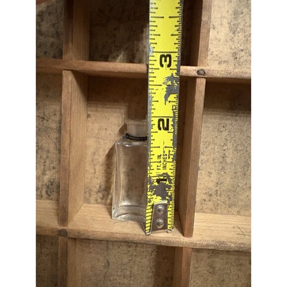 CHANEL Of France Mini Glass Perfume Bottle Knick Knack Trinket - Picture 4 of 4